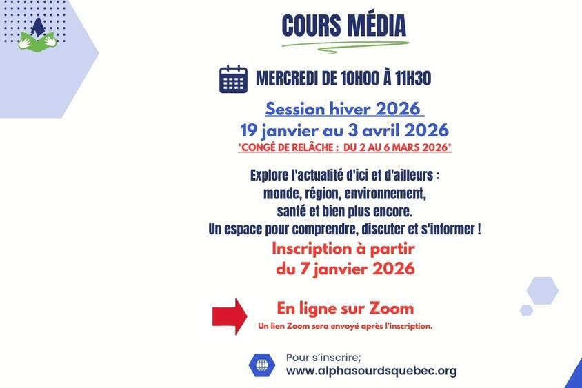 Cours Média (Zoom)