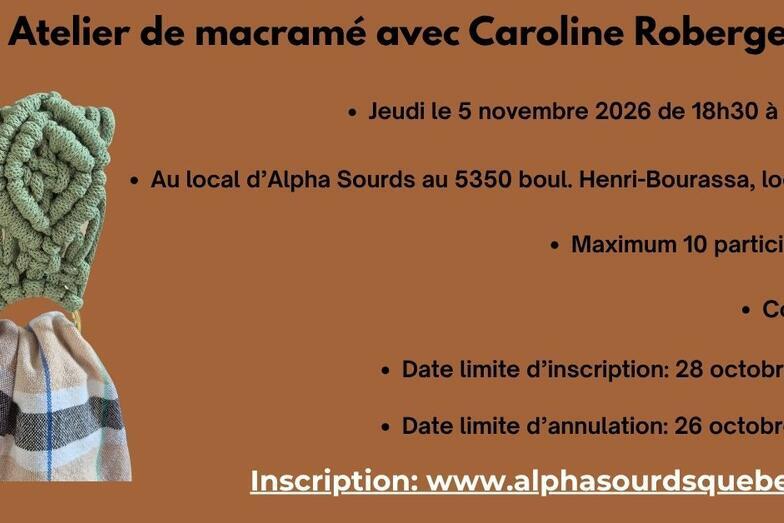  ATELIER MACRAMÉ 