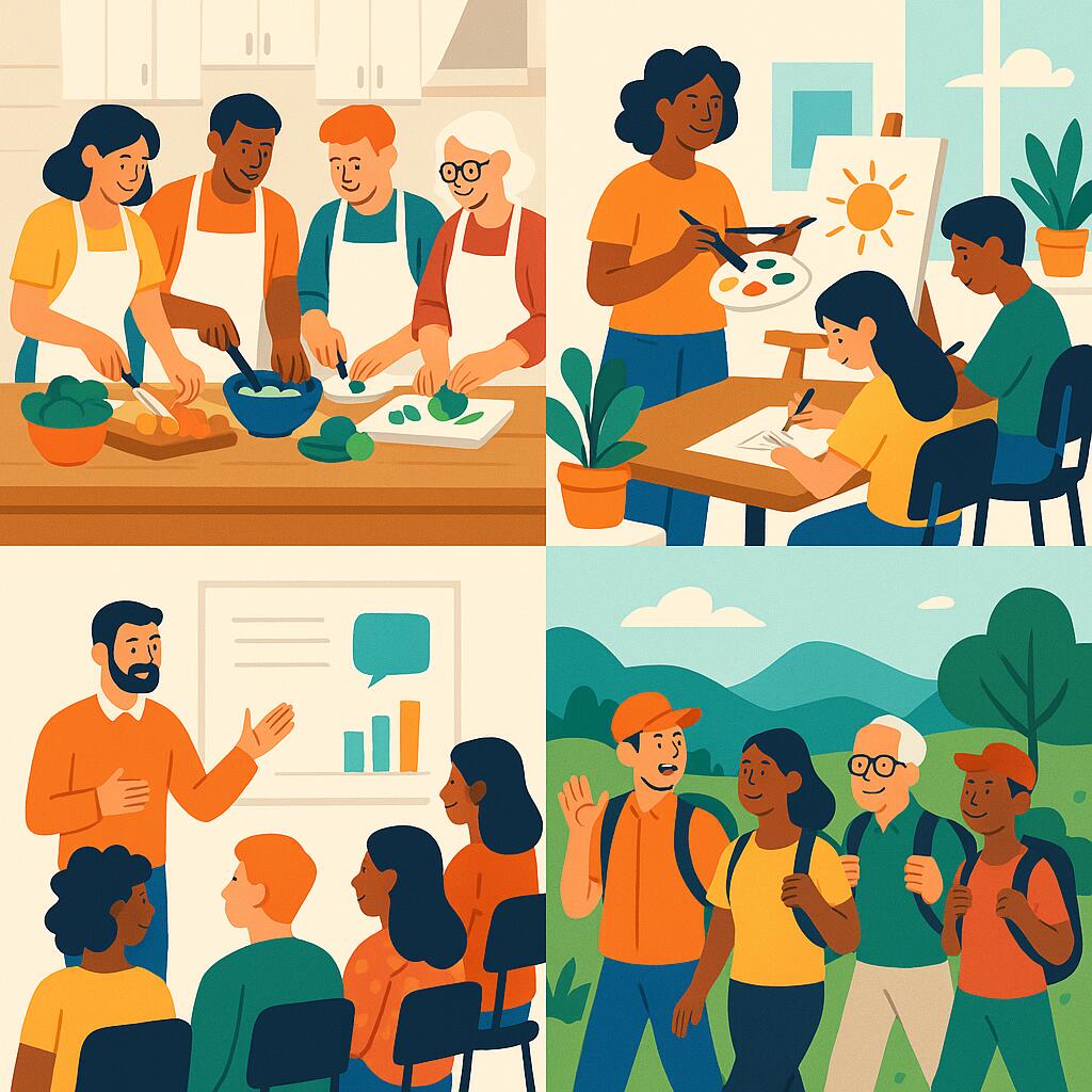 De belles occasions pour socialiser